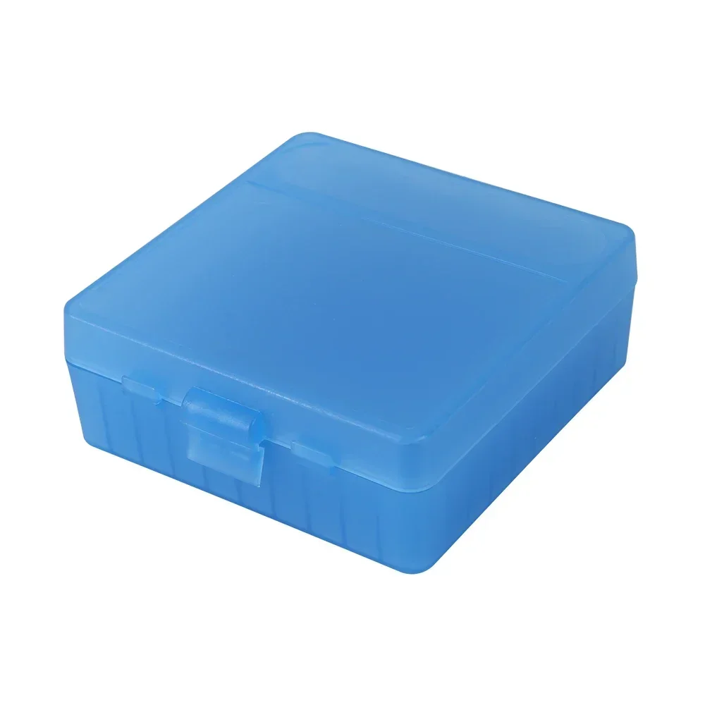 9mm Tactical Ammo Box 50/100 Rounds Shotgun Bullet Shell Holder Box Portable Rifle Cartridge Storage Case Flip-Top Bullets Can