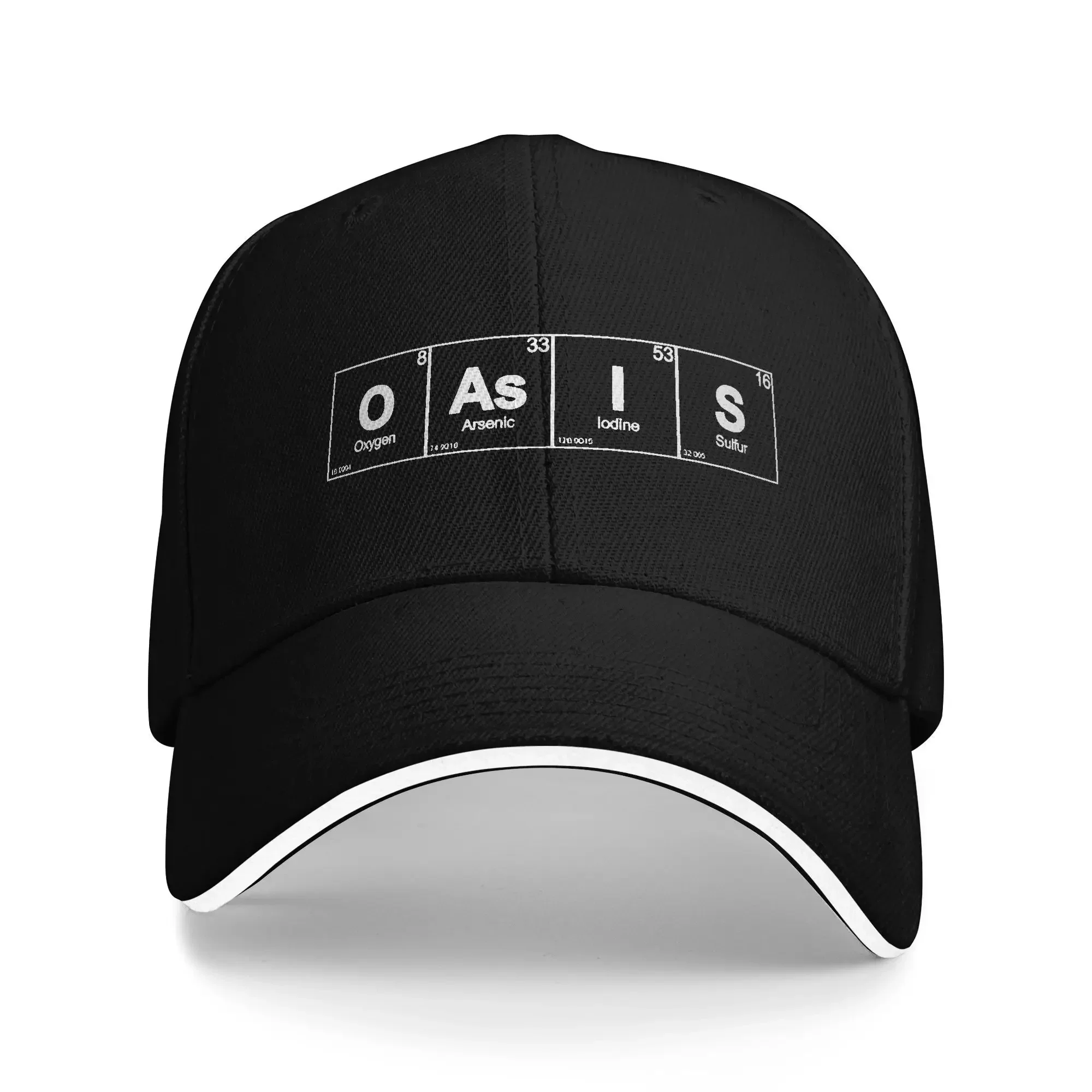 novo-bone-de-beisebol-respiravel-snapback-o-oasis-chemistry-multi-gallagher-tabela-periodica-rock-band-com-aba-sanduiche-para-protecao-solar