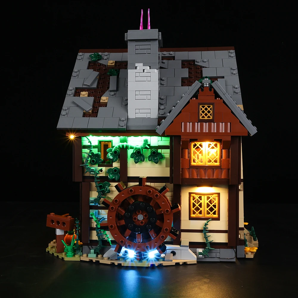 Led Light Kit For Ideas Series 21341 The Sanderson Sisters\' Cottage DIY Toys Set Not Included Building Blocks