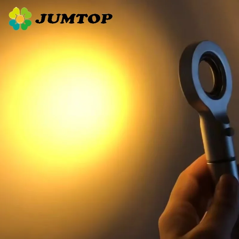 

JUMTOP Реставрационная колориметрическая лампа для стоматологической косметики, светодиодный абажур, соответствующий 3-цветный светодиодный светильник для ухода за полостью рта