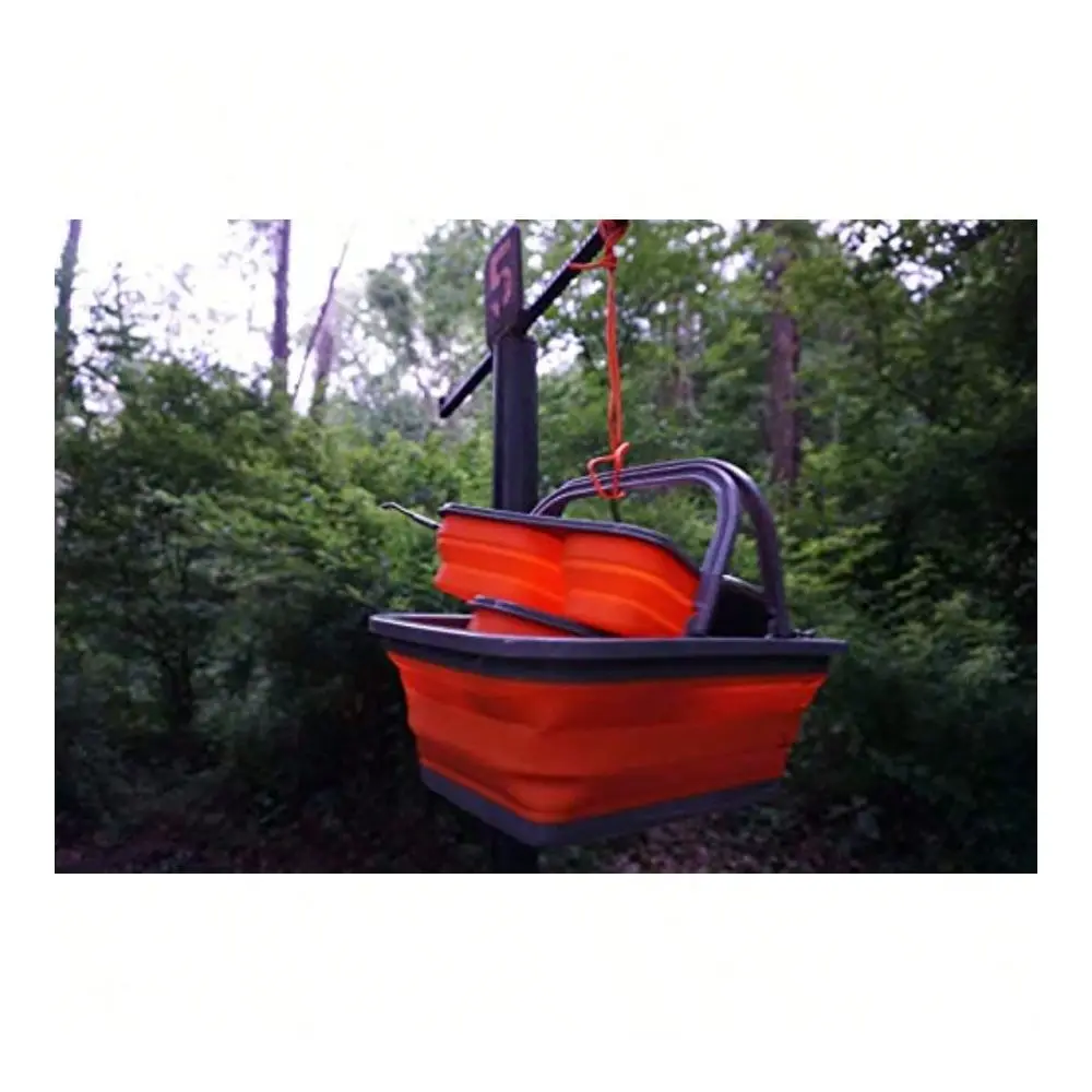 

Collapsible Sink With 2.25 Gal Wash Basin For Washing Dishes And Person During Camping Hiking And Home