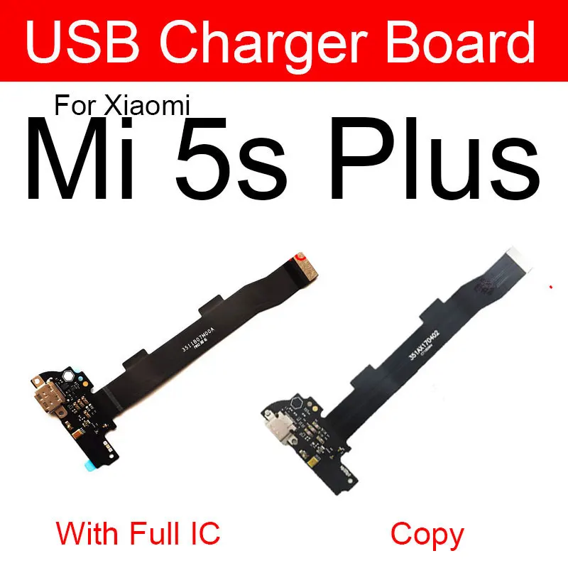 Usb Charging Jack Port Board For Xiaomi Mi 5 5c 5s 5X Mi 6 6X Charger Dock For Mi A1 A2 Connector Board Module Repair Parts