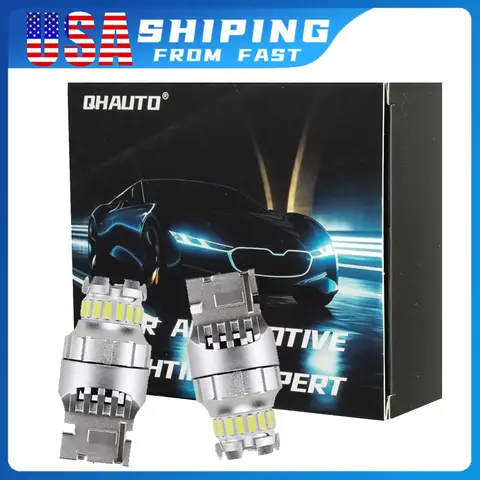 Högkvalitativ universell billampa WY21WT20 7443 7440 LED-blinkerslampa Anti-superblinkning Superstark vit och gul 8 best sales LED-indikatorlampa - №5