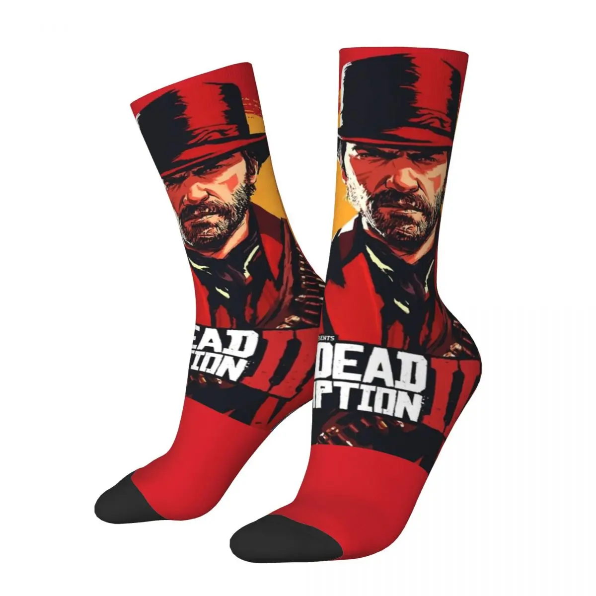 Casual Men Women Socks Arthur Morgan The Dangerous Outlaw Red Dead Redemptions Accessories Cute Graphic Socks Spring