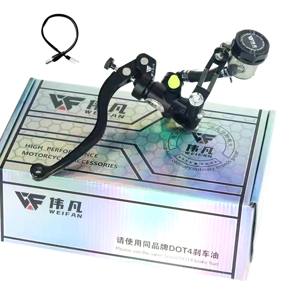 

Universal 17.5/16RCS Motorcycle Brake Clutch Pump Lever Radial Master Cylinder 7/8" 22mm For Honda Yamaha Kawasaki Suzuki