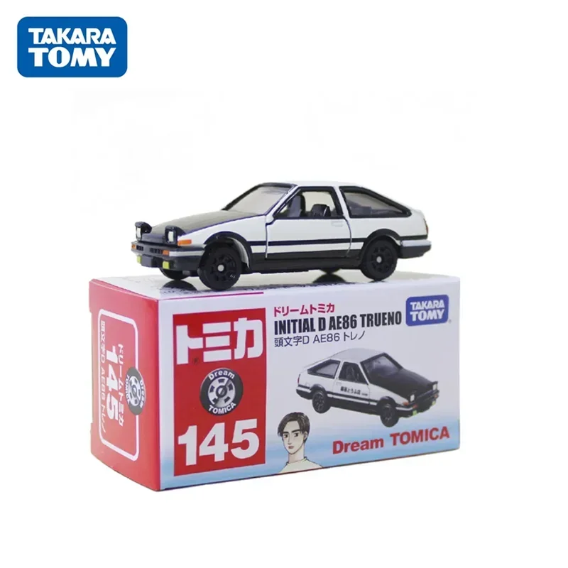 

TAKARA TOMY Dream Tomica 145 Initial D Toyota AE 86 Trueno литые спортивные модели коллекционные автомобили игрушки подарки для детей мальчиков и девочек