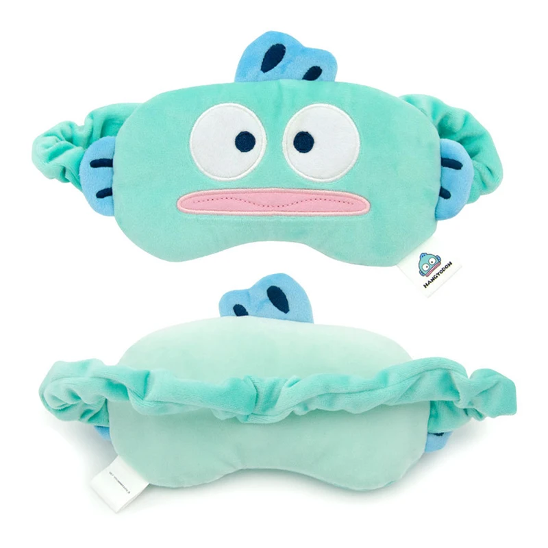 

Anime Cartoon Nap Blackout Blindfold Face Wash Belt Plush Eye Patch Ultra-Soft Material Sanrio Hangyodon Blindfold Kids Gift Toy