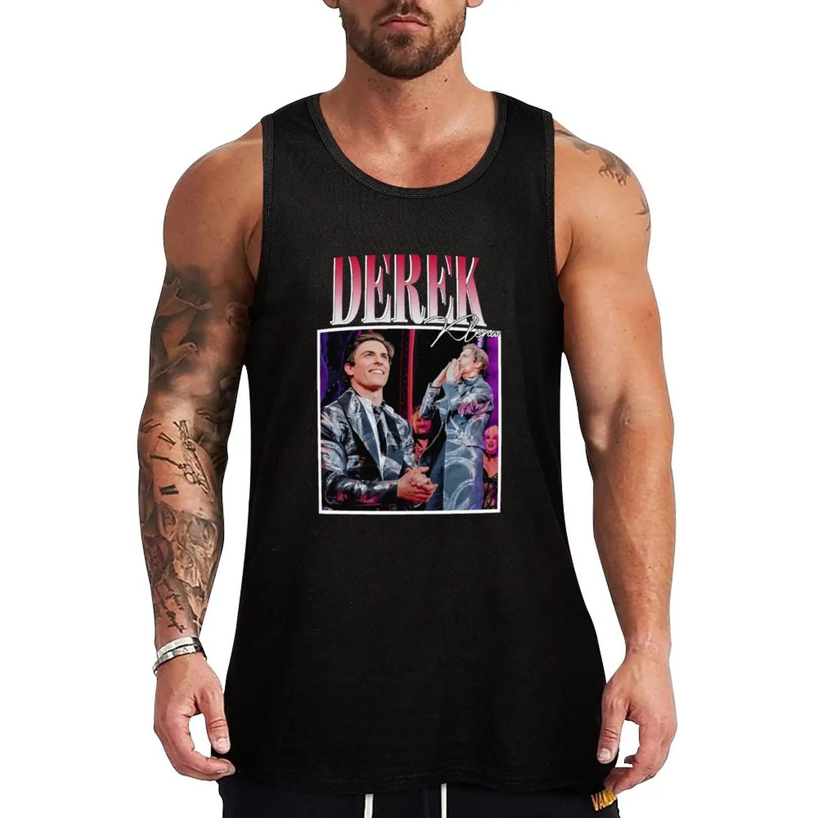 Derek , Klena Tank Top Gym wear sleeveless jackets Man clothes for gym