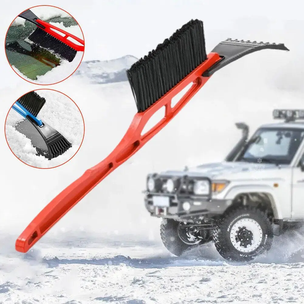 

Car Snow Brush and Ice Scraper - All-in-One Windshield Snow Remover with EVA foam handle for Safe Ice Removal, Winter Car T U6D0