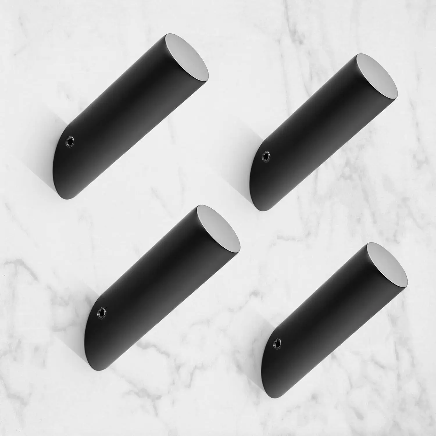 

Black Wall Hanging Robe Hooks and Coat Hooks,Used for Hanging Clothes and Accessories