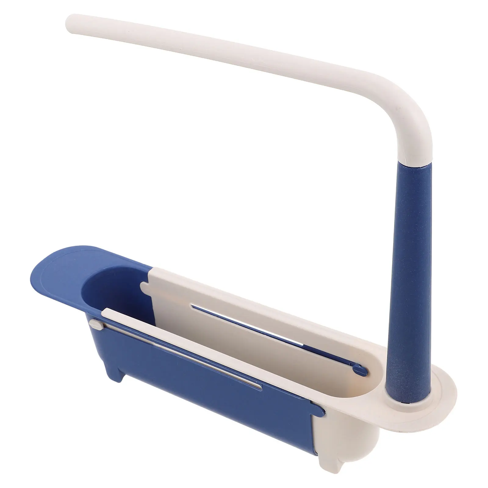 

Kitchen Storage Rack Expandable Over Sink Drying Rack for Dish Towels and Sponges Multifunctional Drain Organizing Stand