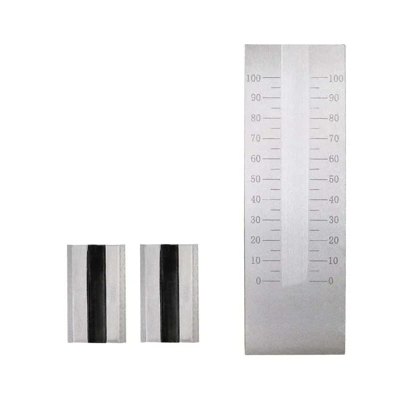

Stainless steel scraper, fineness meter single slot double slot, coating particle fineness plate