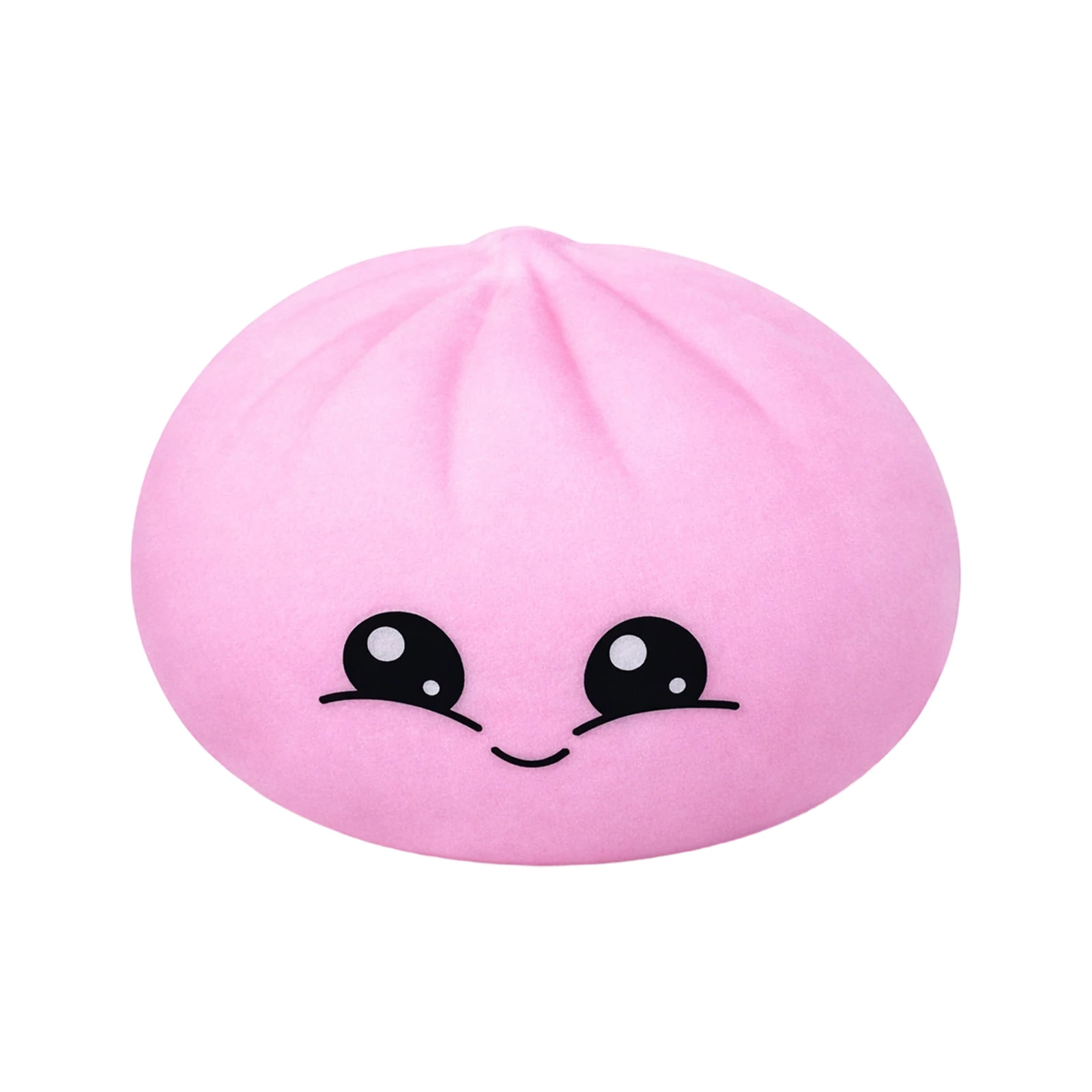 

Colorful Dumpling Squishy Stress Relief Balls with Steamer Reusable Rebound Squeeze Reliever Toys Dough Ball Home Office Gifts