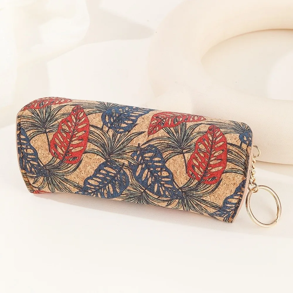 Portable Retro Print Eyeglasses Box Lightweight Pressure-Resistant Glasses Case Buckle Eyewear Box Men