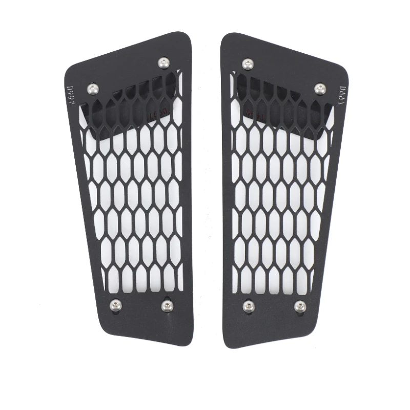 

Для Great Wall Tank 400 2023-2025 углеродистая сталь черный автомобильный передний противотуманный фонарь защитная сетчатая крышка автомобильные аксессуары