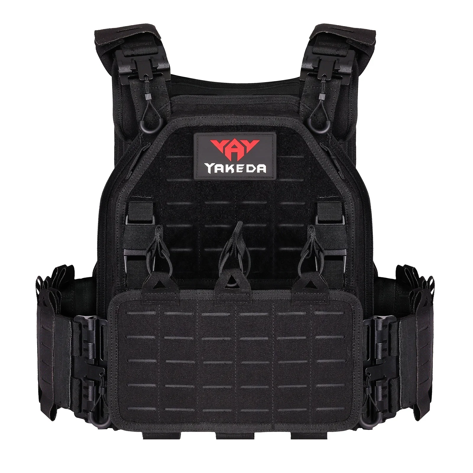 YAKEDA Light Weight Quick Release Combat Plate Carrier 1000D Nylon Molle Chaleco Tactico Tactical Vest