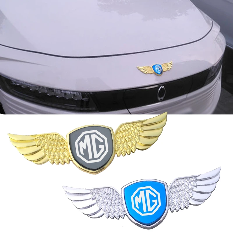 

Car Body Badge Decals Front Hood Emblem Stickers for MG Logo ZS HS GT 5 7 6 Saloon 3SW TF3 Trophy Xross EHS GS EZS Accessories