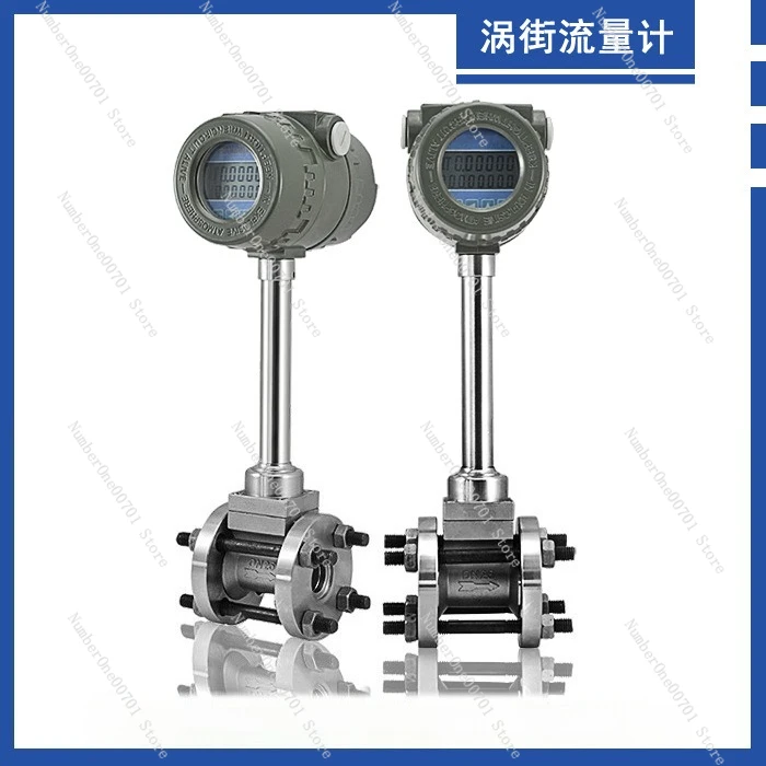 

Vortex Flow Meter for Air/Natural Gas/Steam - Industrial Grade for Compressed Air & Nitrogen Measurement