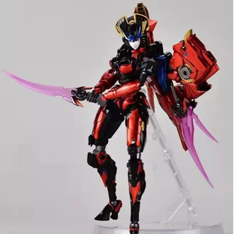 

Ko Flametoys Furai Model Md004 Windblade Action Figure City Speaker Mechanic Girl Assembled Model Kit Room Decoration Birthday