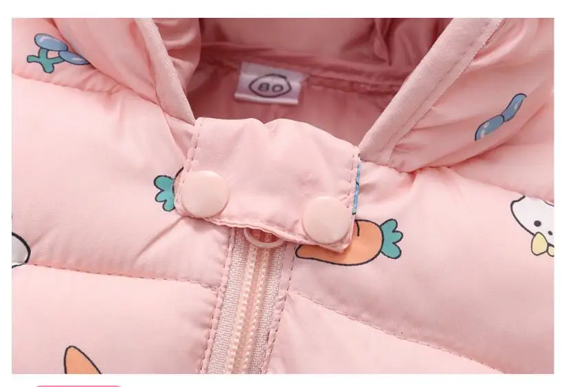 Kinder Baumwolle Mantel Baby Cartoons Unten Jacke Jungen Mit Kapuze Kleidung Mädchen Warme Winter Kleidung Kleinkind Kinder Oberbekleidung 0-5Y – Detail 10