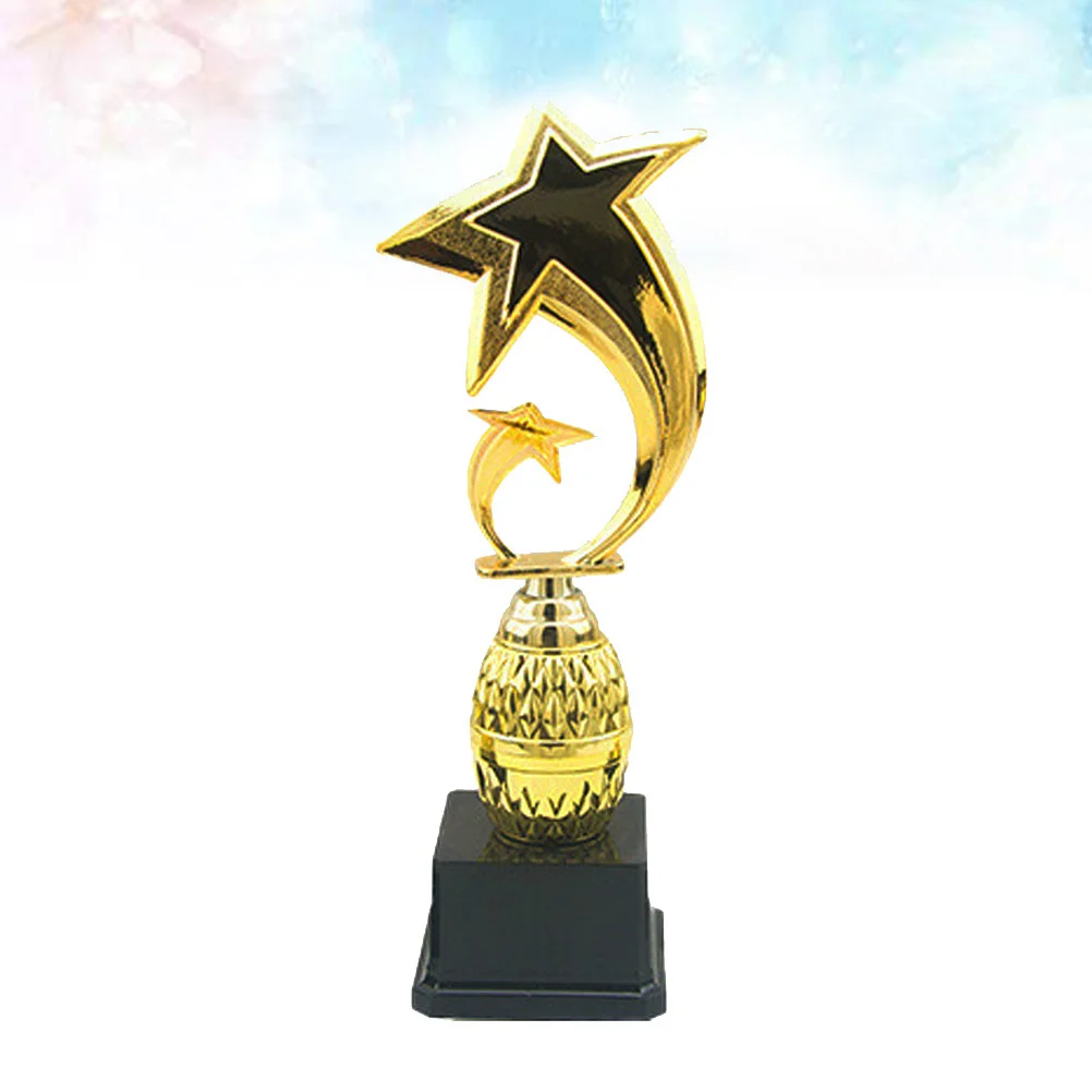 255cm Plastic Custom-Made Sports Match Tournament Trophy Creative Competitive Honor Star Trophy Cup