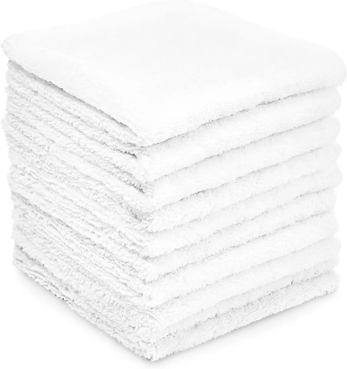 

Reusable Microfiber Cleaning Cloths – Set of 10, Machine Washable, Soft & Durable