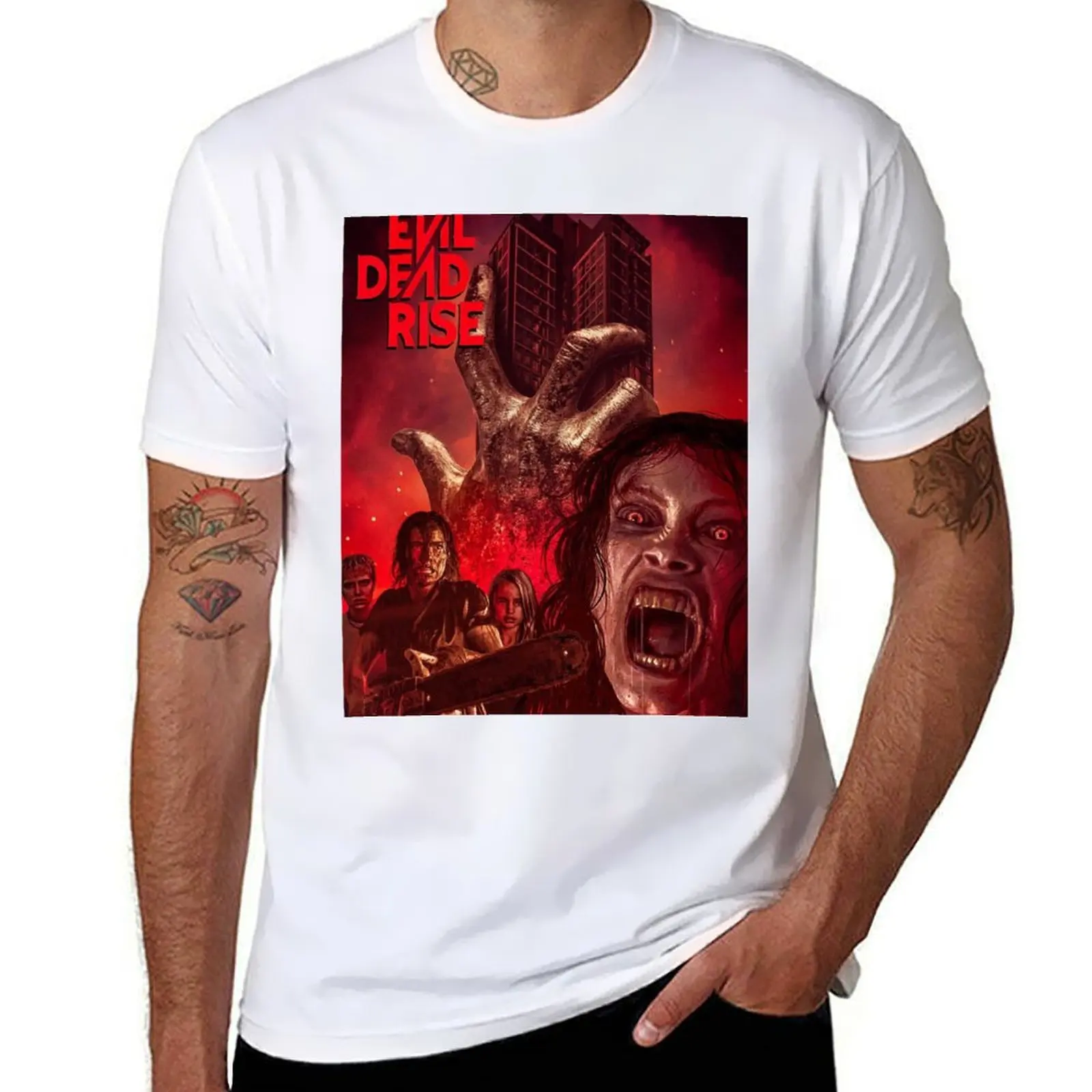 

Evil Dead Rise Flim Shirt Poster 2023 T-Shirt t shirt for man 100 percent cotton cotton t shirts high quality T-Shirt