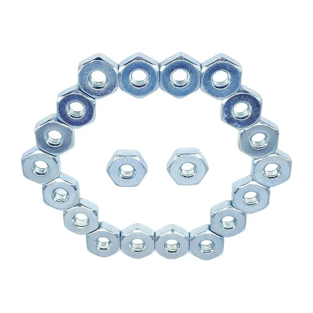 For STHIL For MS Series Chainsaw Guide Plate Nuts 20PCS Metal Fit For MS310 340 360 660 Replacement Accessories