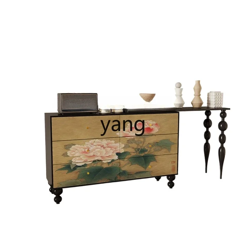 

xyy chest of drawers cabinet solid wood dressing cabinet bedroom integrated cabinet living room free installation storage