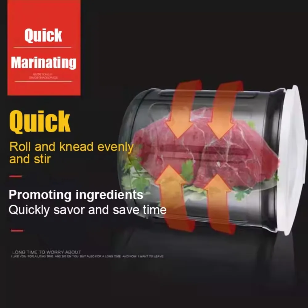 Small Vacuum Meat Marinator - Anti-Tip, for Meat Processing, Home Kitchen Food Marinating Tool