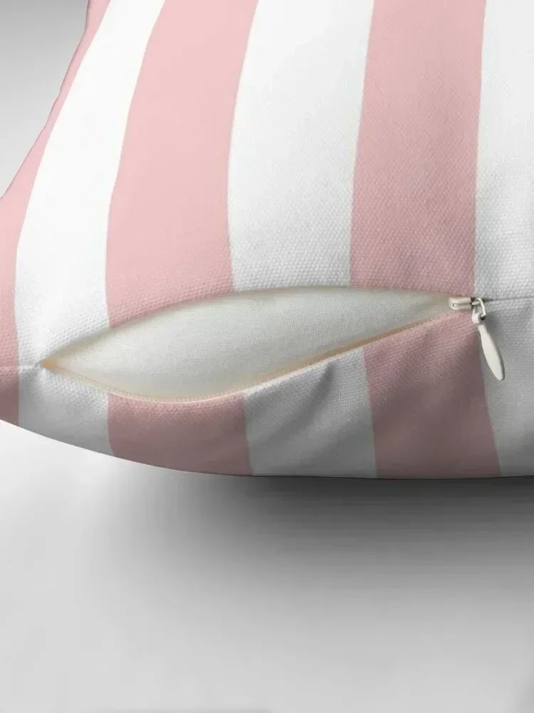 Pale Pink Rose And White Stripe Throw Pillow Luxury Cushion Cover autumn decoration pillow