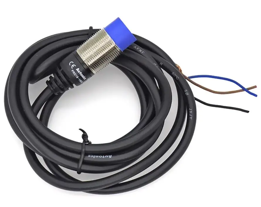 Genuine Proximity Switch PRD18-14DP Metal Sensor PNP Normally Open DC 3-wire 12-24VDC Detection Distance 14mm