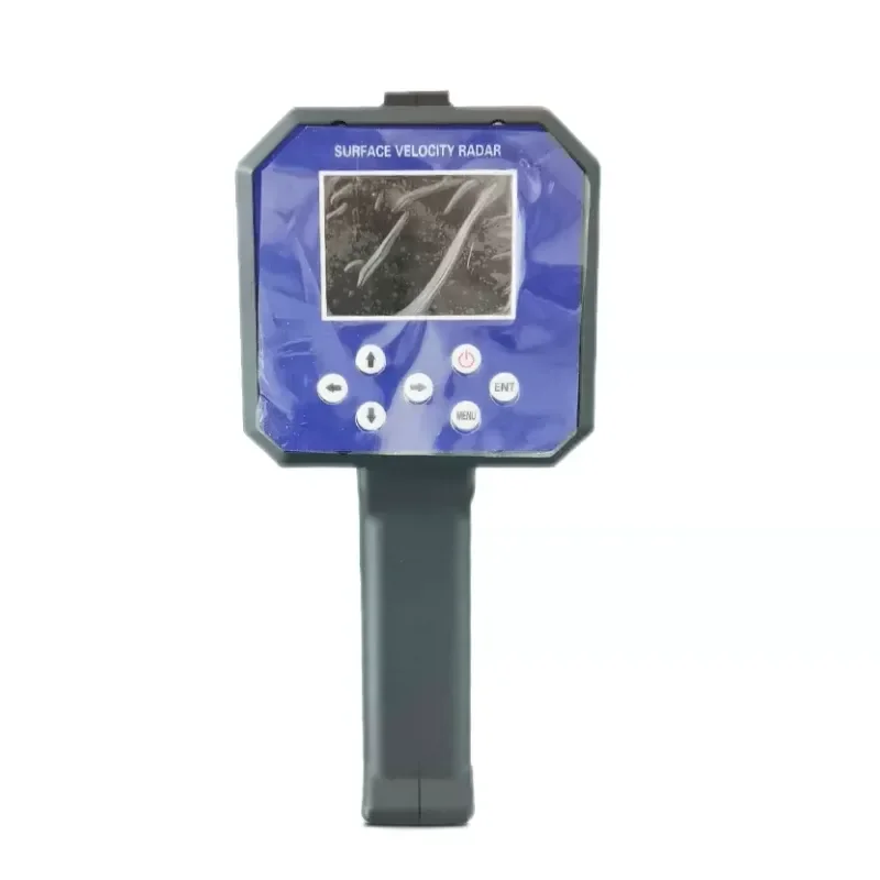 for ZM-SVR Handheld Radar Speed Gun Portable Non-Contact Flow Meter Radio Wave Flowmeter