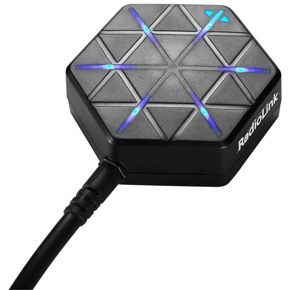 Módulo GPS RadioLink SE100 M10N funciona con GLONASS/BeiDou para APM PX4 Pixhawk 2.4,8 controlador de vuelo pieza de transmisión de imagen UAV