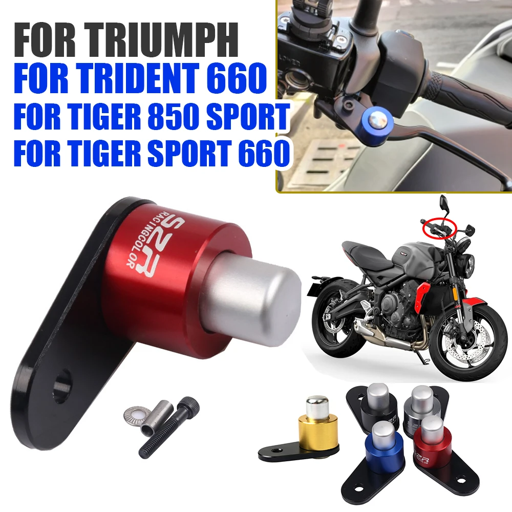 For Triumph Trident 660 Trident660 Tiger Sport 660 850 Motorcycle Accessories Parking Brake Switch Control Lock Ramp Braking