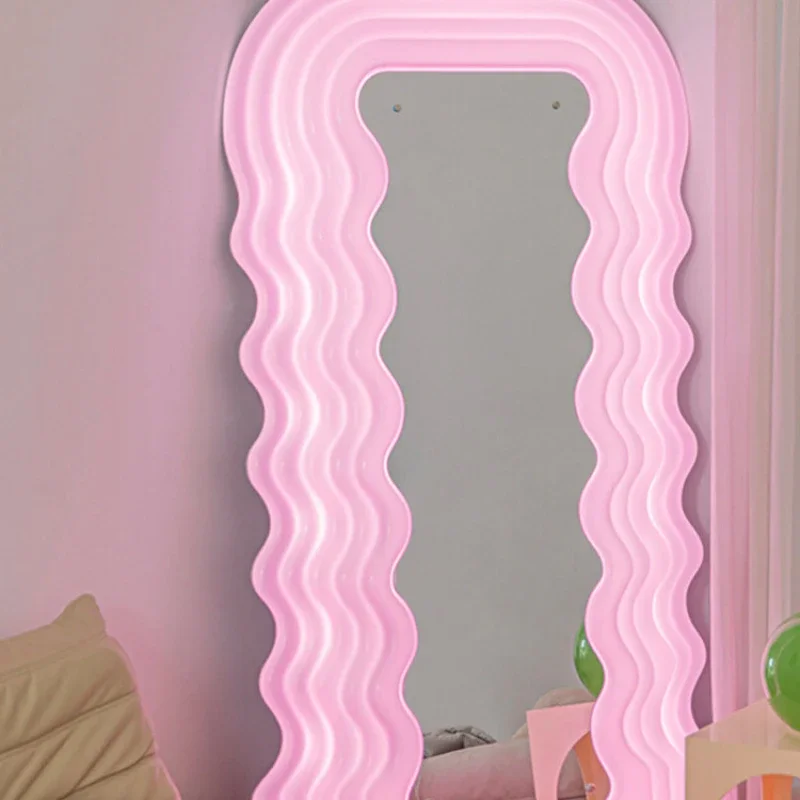 

Strawberry Mirror Dressing Full Body Floor Mirror Intelligent APP Gradient Light Fill