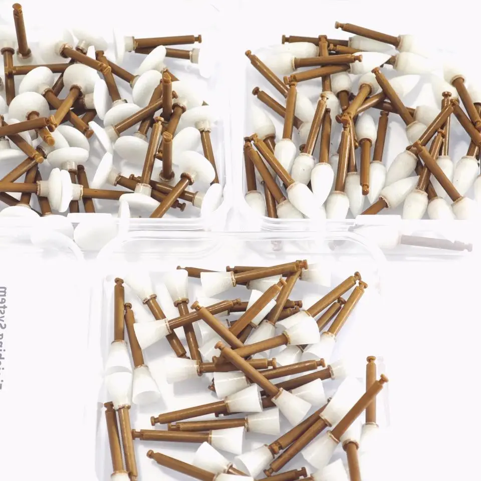 

Composite Restoration Pre-Polishing Discs Cups Points Professional Dental Finishing Tool 40 Pcs / Box Set for High Gloss