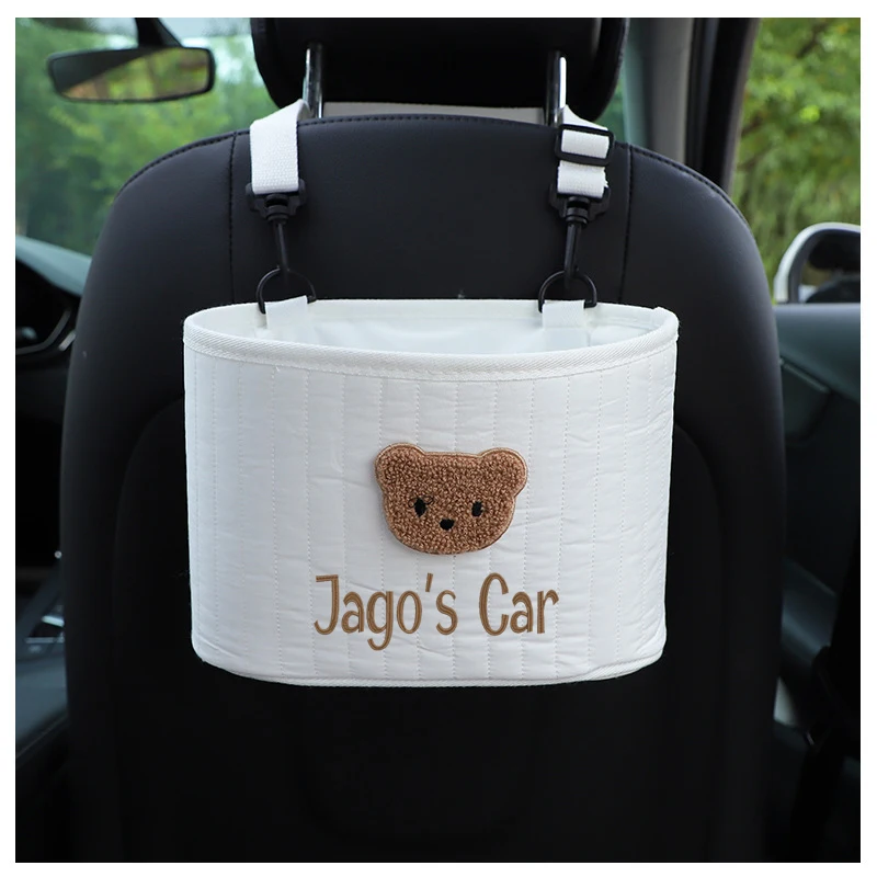 Customized Car Seat Back Bag, Car Storage Bag, Seat Net Pocket, Car Bucket Bags, Multifunctional Car Storage, New Car Interior