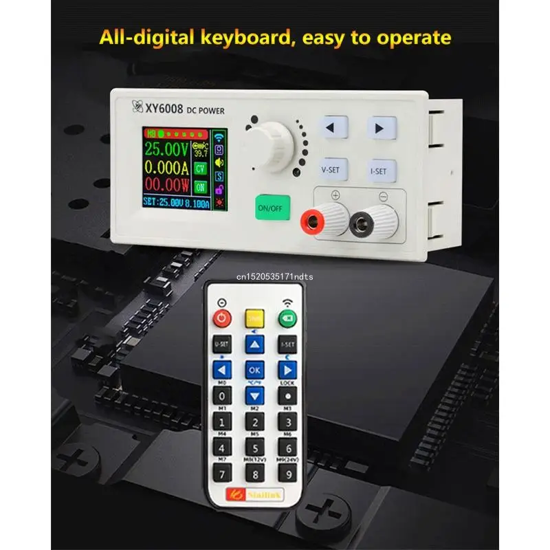 XY6008 XY6008W for DC Power Supply Constant Current Maintenance Remote Control 60V 8A 480W Step-down Module 1 Dropship