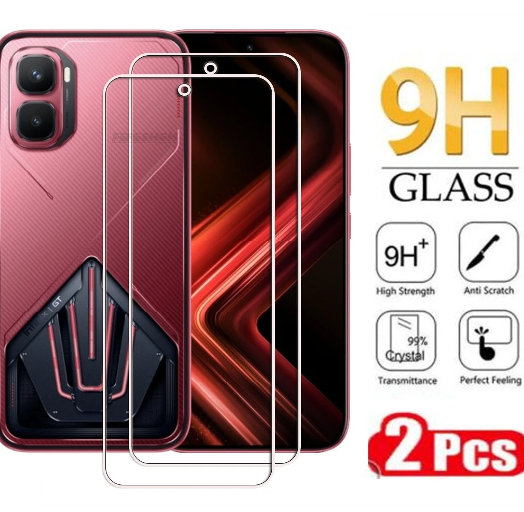 2PCS 9H HD Tempered Glass For Infinix GT 50 Pro InfinixGT50Pro GT50Pro GT50 Kkwxhl X6891 6.78