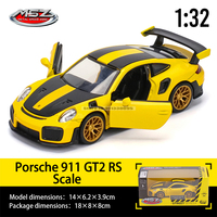 MSZ 1:32 Porsche 911 GT3 RS Audi, BMW, Nissan car mold die-casting decoration series toy tools gift Alloy manufacturing