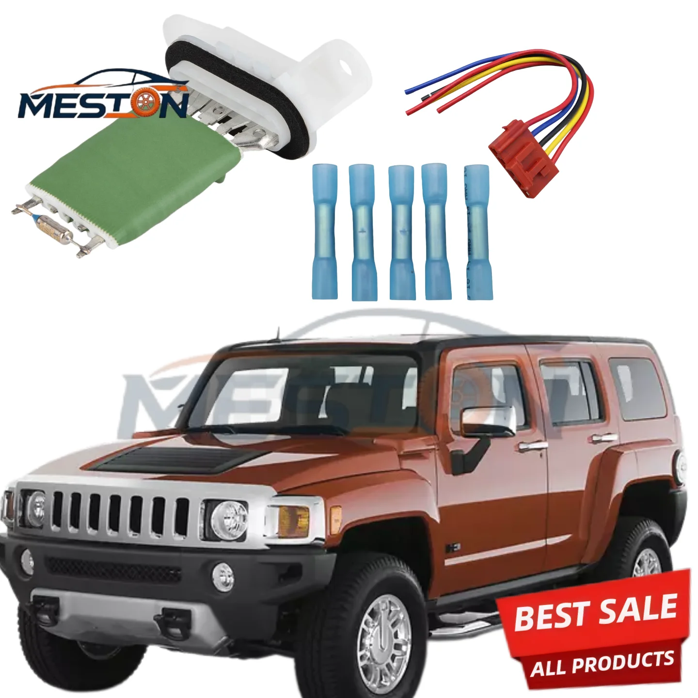 10397098 84014104 1580647 Heater Motor Blower Resistor for Chevrolet Equinox/Hummer H3/Pontiac Solstice/Saturn Sky