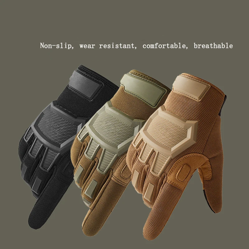 Sports Riding Gloves Outdoor Mountaineering Anti-slip Motorcycle All Refers To Protective Wear Resistant Touch Screen Gloves