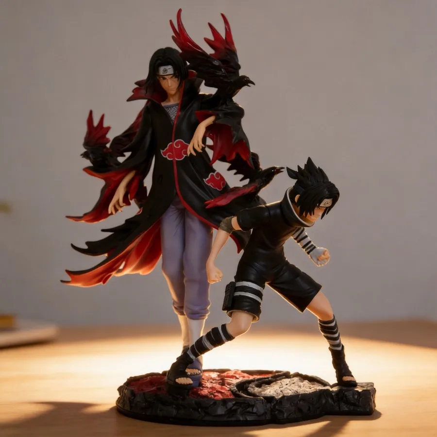 

Коллекционная фигурка Наруто Шиппуден: Учиха Итачи и Саске, 32 см, статуэтка GK, аниме-декор