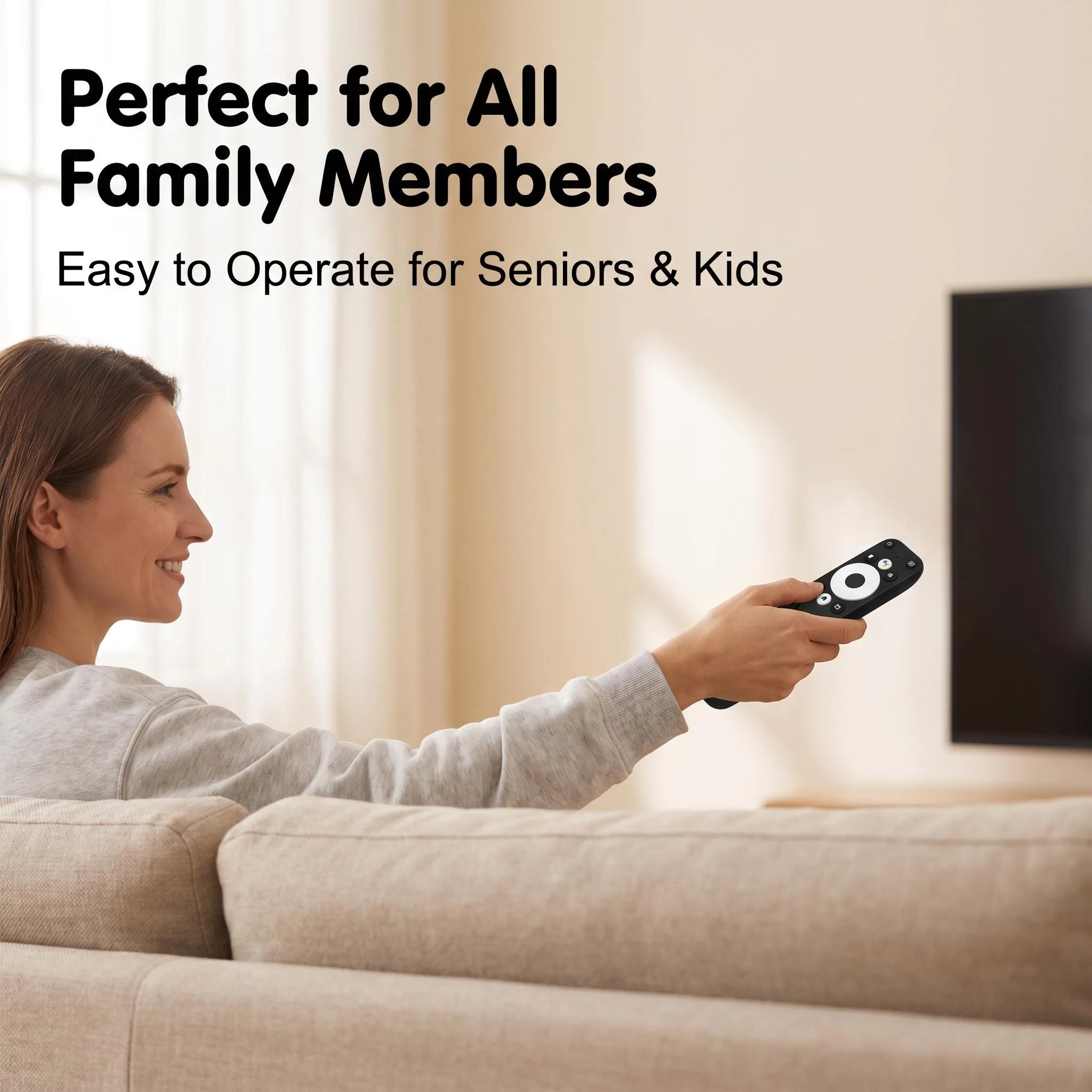Pilot głosowy FAZV do Mecool KM2 KM2+ KM7+ KD3 Android 4K HDR Streaming Player TV Stick — zdjęcie produktu 3