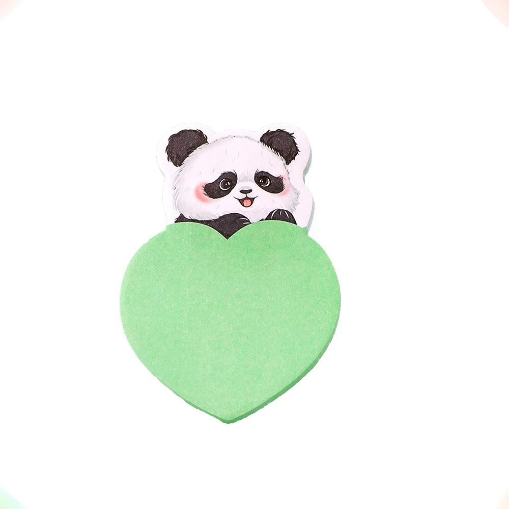 12 قطعة الكرتون على شكل خاص الباندا ملاحظات طالب لطيف عالية القيمة حساب اليد لزجة اوراق الملاحظات ملاحظات رسالة لاصقة N مرات #5