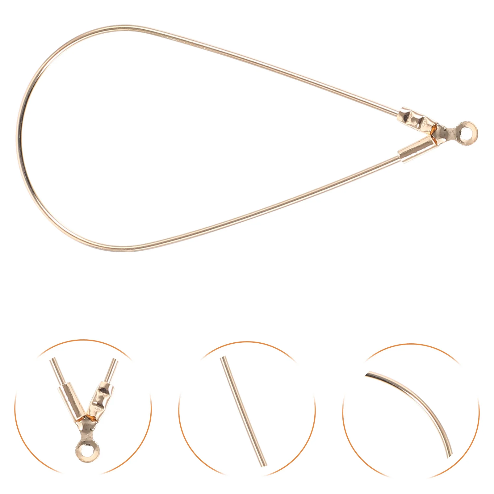 

10Pcs Beading Earring Hoops DIY Jewelry Making Supplies Components Charms Craft Gift Earring Making Finding DIY Hoops