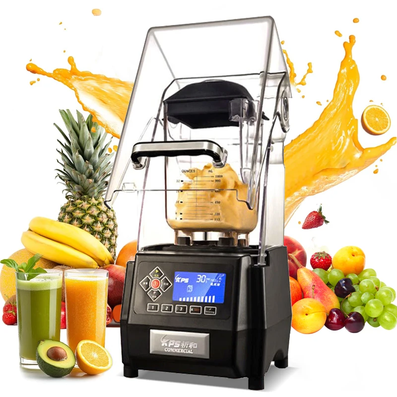 

Portable Liquidizer Commercial Blender/Smoothies Machine/ Heavy Duty Juicer Blender Juice Extractor For Bar Coffee Shop