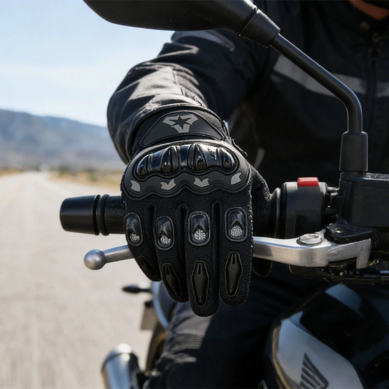 

Men Biker Motorcylist Gloves Summer Hard Knuckle Protection Touch Screen Motocross Motorcycle Motorbike Riding Glove Items M-XXL