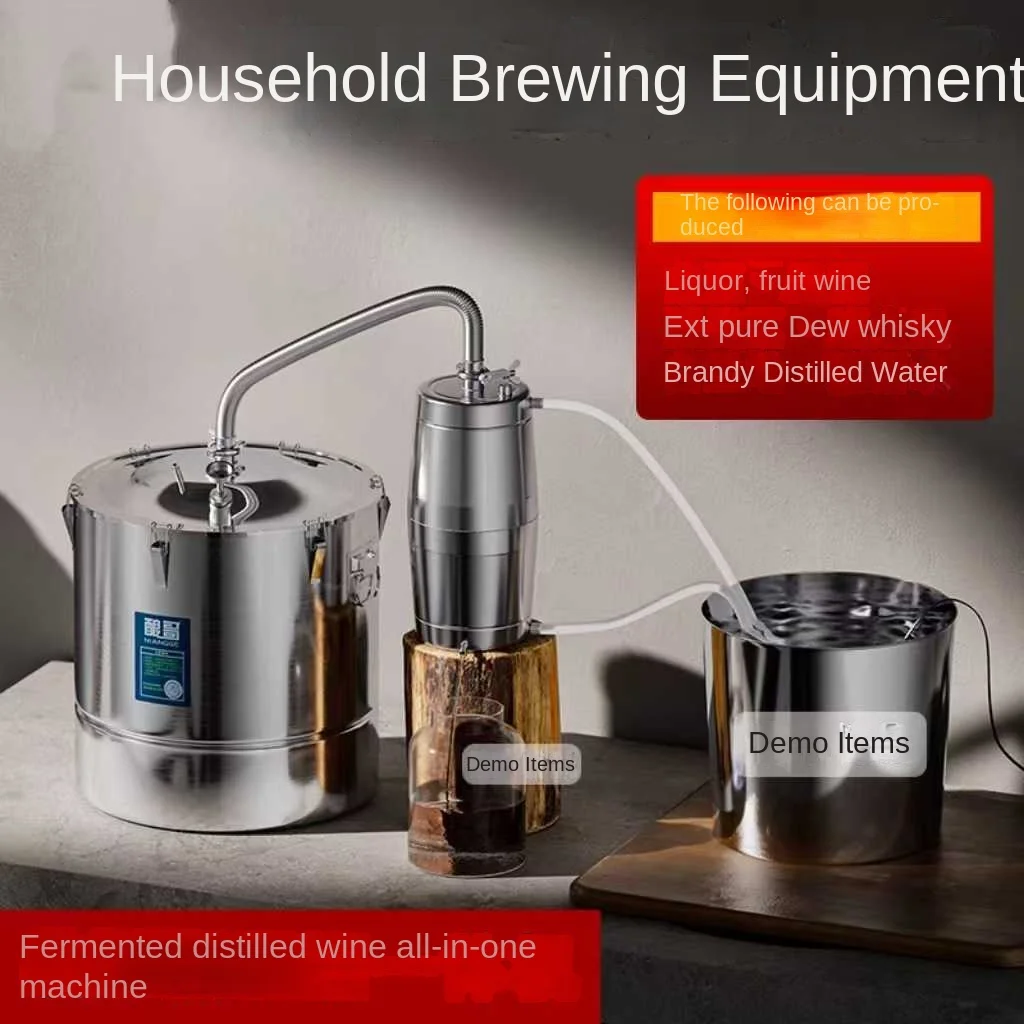 Home Small Brewing Machine Equipment for Steaming New Homemade Wine Distillation and Fermentation Automatic Integrated Machine